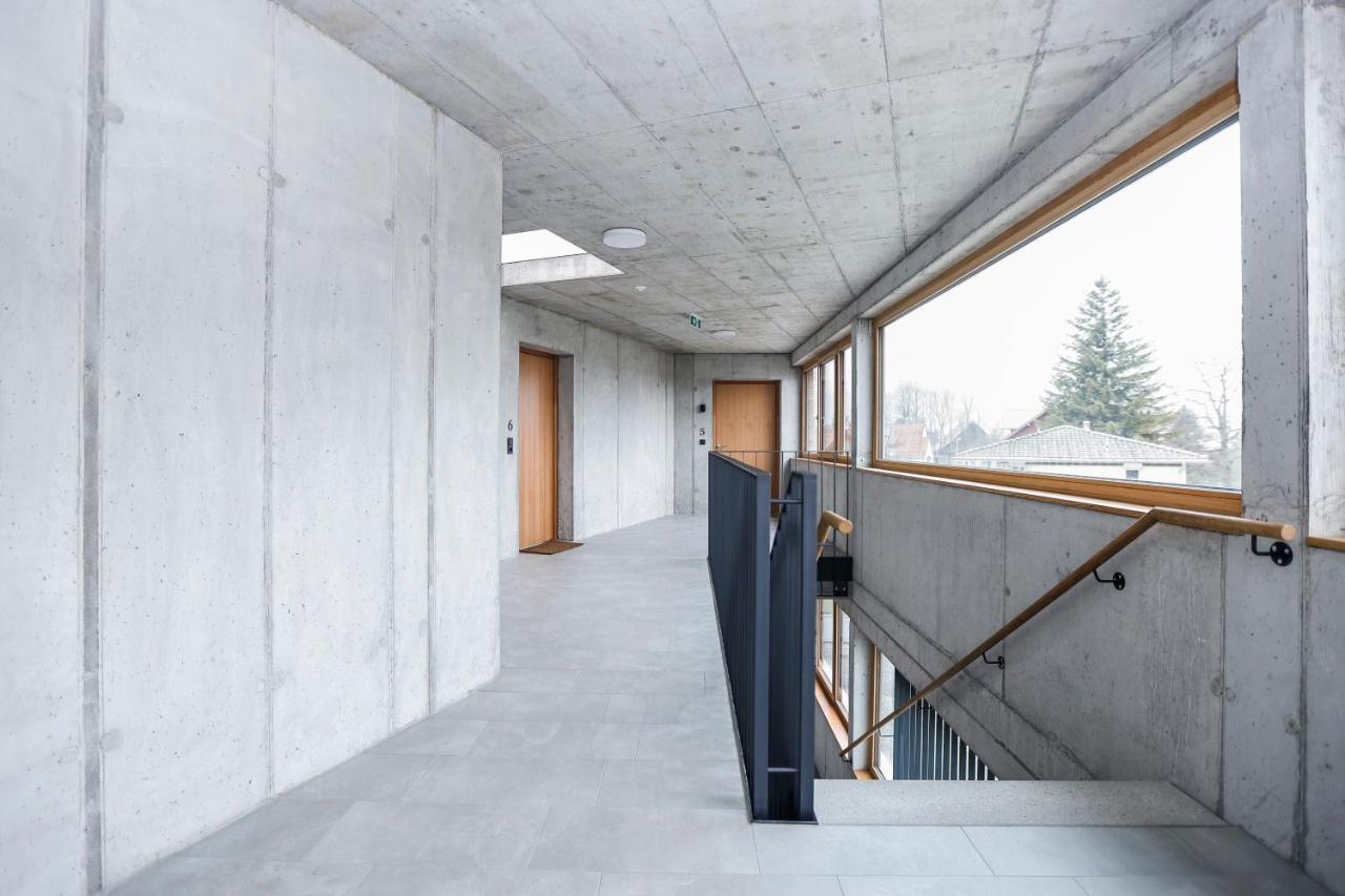 Boutique Apartments Lustenau Nachhaltige Kuehlung Ueber Erdsonde Und Fussbodenkuehlung ภายนอก รูปภาพ