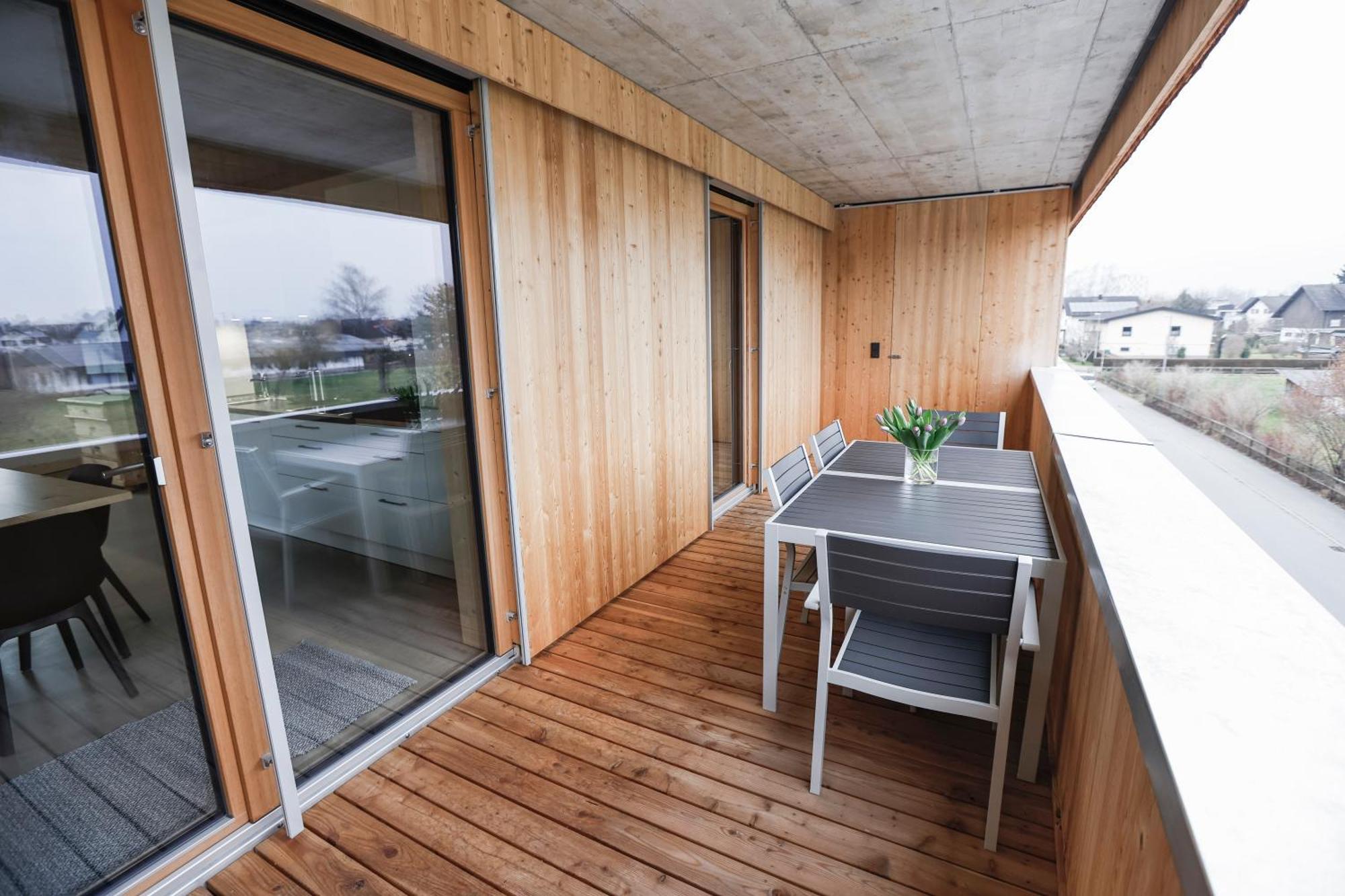 Boutique Apartments Lustenau Nachhaltige Kuehlung Ueber Erdsonde Und Fussbodenkuehlung ห้อง รูปภาพ